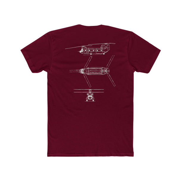 Boeing CH-47 Engineer’s Drawing T-shirt
