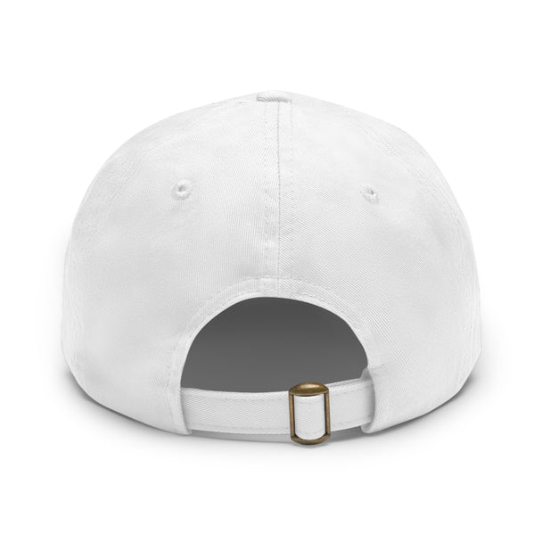 Low-Profile Dad Hat with Leather Patch