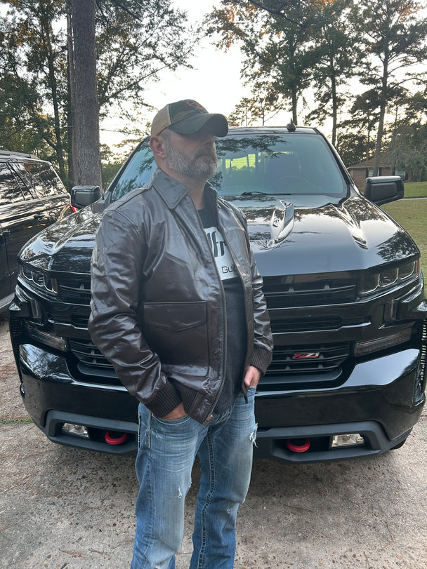 Mil-spec 100% Goatskin Handmade A-2 Flight Jacket