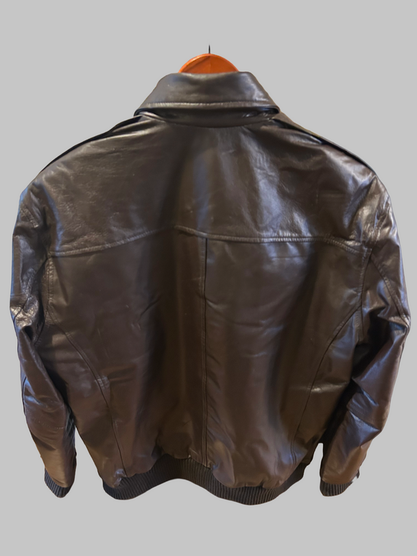 Mil-spec 100% Goatskin Handmade A-2 Flight Jacket