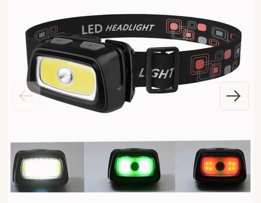 200 Lumens Multicolor Mini Headlamp