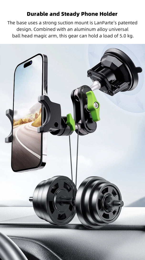 Industrial Suction Phone Mount