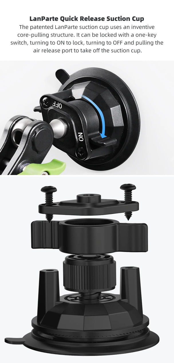 Industrial Suction Phone Mount