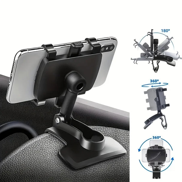 Dash/Glare Shield Phone Clamp Mount