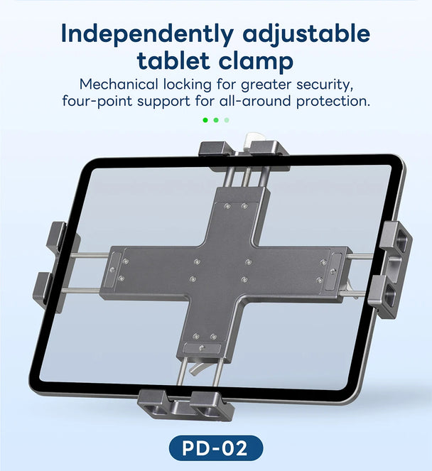 Industrial Strength Tablet Mount Arm with Dual Suction Cups