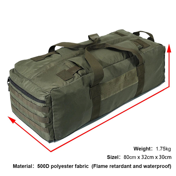 80L Tactical MOLLE Duffel