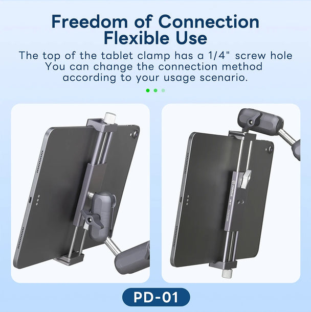 Industrial Strength Tablet Mount Arm with Dual Suction Cups