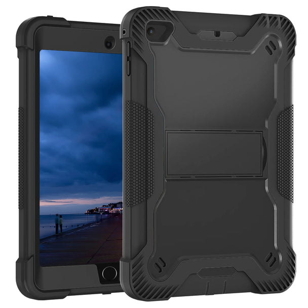 Case For iPad mini 4 and iPad mini 5 (7.9inch) With Kickstand Rugged Full Body Protective Cover